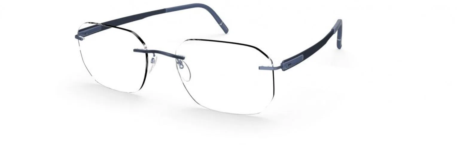 Silhouette Blend Chassis Rimless 5555 Eyeglasses - view 14